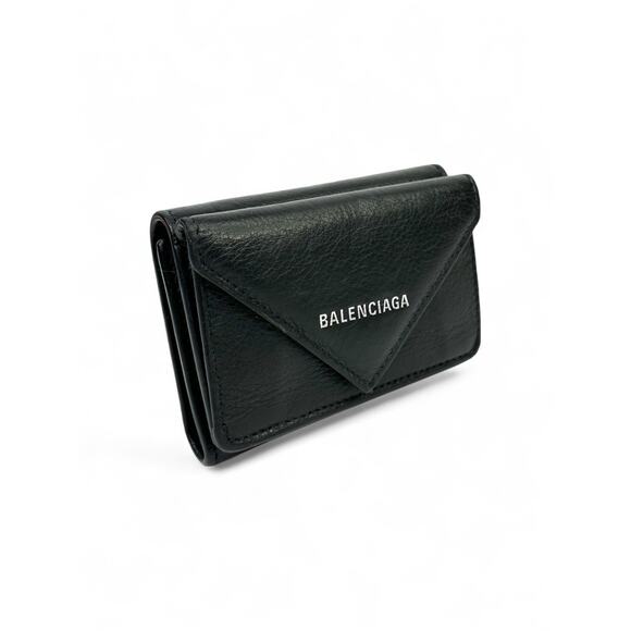 Balenciaga Vintage Papier Mini Leather Wallet - Picture 2 of 7
